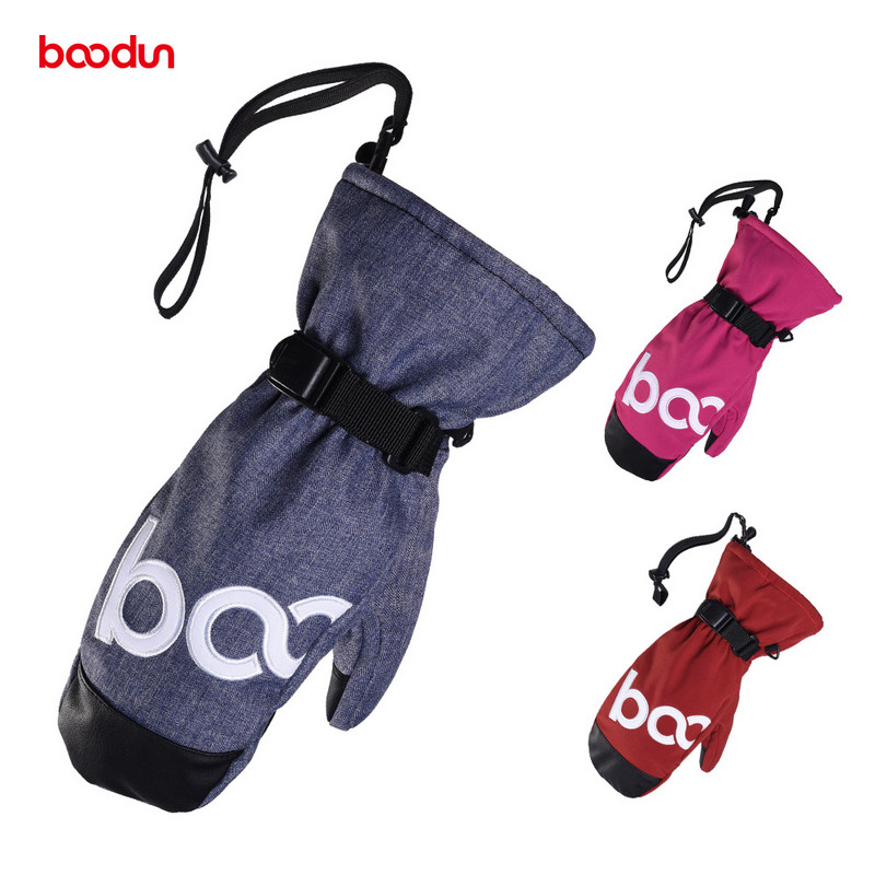 Boodun Vjetrootporne Vodootporne Termalne Ženske Muške Zimske Skijaške Rukavice Snowboard Klizanje Skijanje Sportovi na otvorenom Skijaške Rukavice