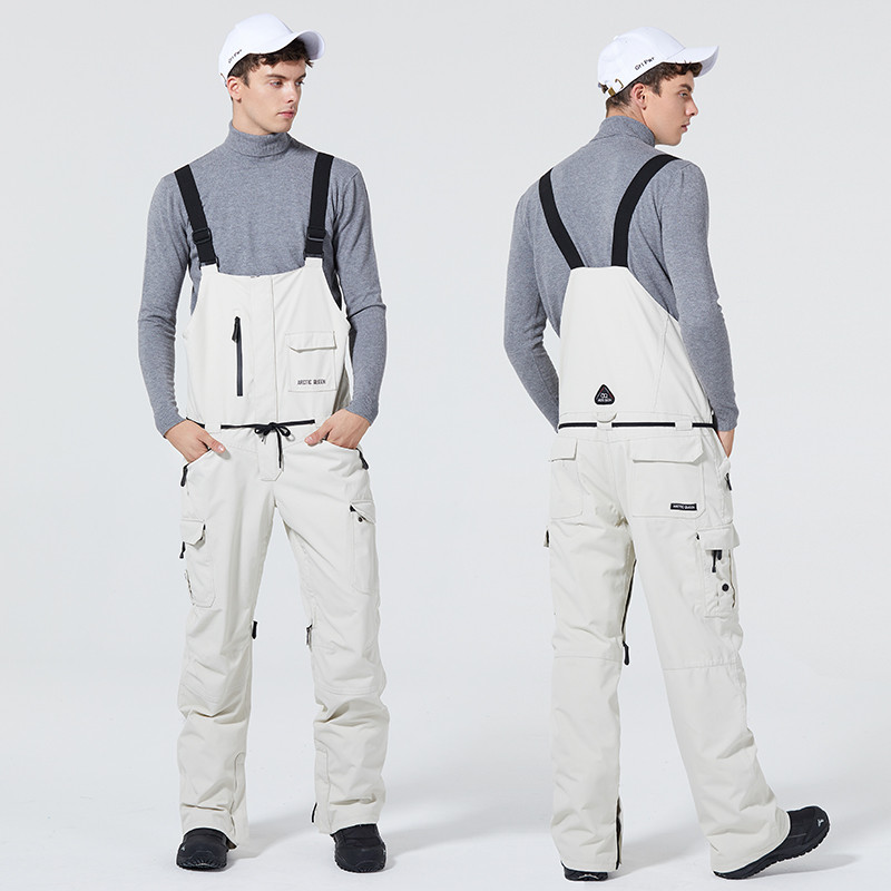 Slidinėjimo kelnės Vyriškos Moteriškos Žieminės Snieglentės Sniego kelnės Unisex Windproof Waterproof -30 Thicken Warm Plus Size žieminės kelnės