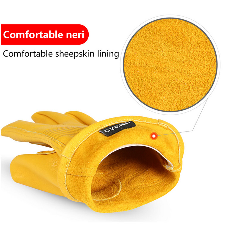 OZERO Sportovi na otvorenom, trčanje, prozračne biciklističke rukavice za pune prste, motociklističke utrke, radna zaštita, sigurnosna razina Guante moto rukavice