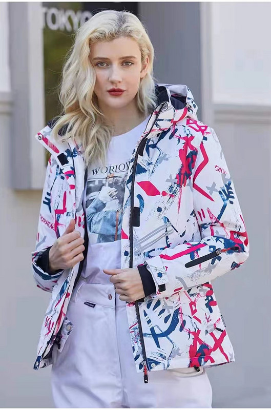 Set de jachete și pantaloni de schi pentru bărbați și femei, 2023, costum de zăpadă, rezistent la vânt, în aer liber, iarnă, pentru snowboard, costume de schi