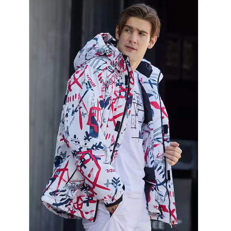 Set de jachete și pantaloni de schi pentru bărbați și femei, 2023, costum de zăpadă, rezistent la vânt, în aer liber, iarnă, pentru snowboard, costume de schi