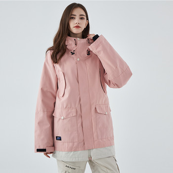 2022 Νέα μπουφάν σκι Γυναικείες ανδρικές μπλούζες Μπουφάν για σνόουμπορντ εξωτερικού χώρου Αδιάβροχο αδιάβροχο κοστούμι σκι Ζεστό αναπνεύσιμο χειμωνιάτικο παλτό
