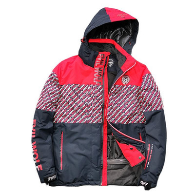 Jachetă de schi pentru femei, iarnă, caldă, rezistentă la vânt, impermeabilă, sport în aer liber, snowboarding, haină de schi, îngroșată, termică, costum de schi, munte