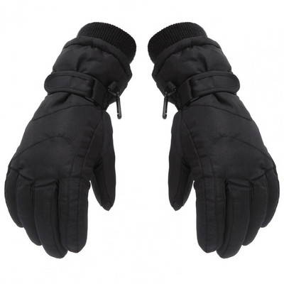 1 pora patvarių vaikiškų žieminių pirštinių Stilingos, labai elastingos, kratinys vaikams šiltos, vandeniui atsparios lauko sporto pirštinės