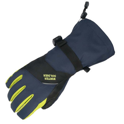 Jutiklinio ekrano slidžių snieglenčių pirštinės vyrams, moteriškos, atsparios vandeniui juoda rožinė raudona žiema, šaltas oras, šiltas lauke, vėjui atsparios sniego pirštinės