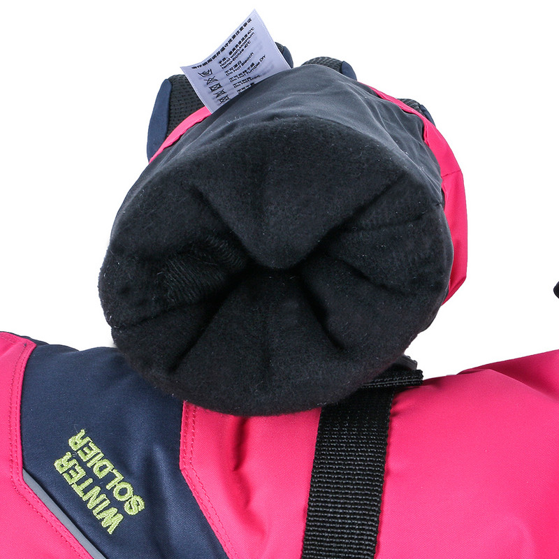 Jutiklinio ekrano slidžių snieglenčių pirštinės vyrams, moteriškos, atsparios vandeniui juoda rožinė raudona žiema, šaltas oras, šiltas lauke, vėjui atsparios sniego pirštinės