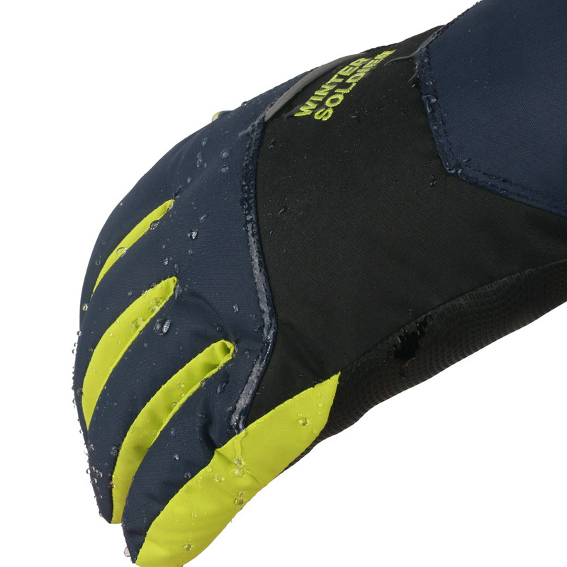 Jutiklinio ekrano slidžių snieglenčių pirštinės vyrams, moteriškos, atsparios vandeniui juoda rožinė raudona žiema, šaltas oras, šiltas lauke, vėjui atsparios sniego pirštinės