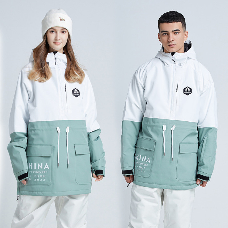 Nauja populiariausia slidinėjimo striukė Moteriška snieglenčių striukė Vyriški sportiniai ilgi viršutiniai drabužiai Slidinėjimo paltai Neperpučiami sportiniai kostiumai Neperšlampami šilti žieminiai drabužiai