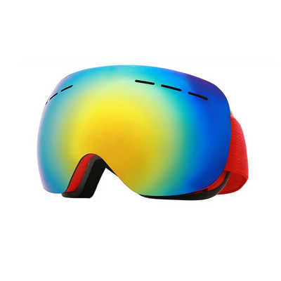 Lyžiarske okuliare Pánske snowboardové okuliare HX06 Dvojvrstvové proti zahmlievaniu Veľmi módne, sú krásne, veľké sférické okuliare