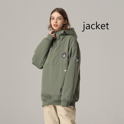 Jachetă de schi de top 2022, pentru femei, bărbați, sport în aer liber, costum de snowboard, rezistent la vânt, impermeabil, haină de iarnă, costum de schi, hanorac cu glugă