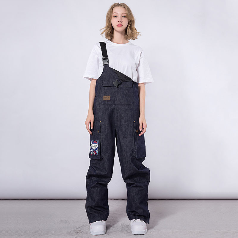 Pantaloni de iarnă pentru schi pentru femei, îmbrăcăminte pentru snowboard, salopete pentru bărbați, pantaloni pentru zăpadă în aer liber, haine calde de iarnă, pentru zăpadă, salopetă de schi