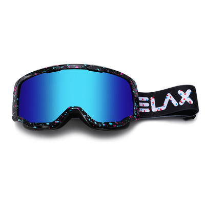 ELAX BRAND UV400 Snieglentės akiniai Vyrai Moteriški slidinėjimo akiniai Slidinėjimo akiniai Dvisluoksniai lęšiai Slidinėjimui nuo rasojimo