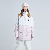 Naujas geriausias moterų slidinėjimo paltas Snieglenčių striukės Vyriški sportiniai ilgi viršutiniai drabužiai nuo vėjo nepralaidūs sportiniai kostiumai, neperšlampami šilti žieminiai drabužiai, slidinėjimo striukė