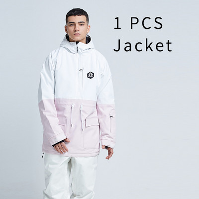 Naujas geriausias moterų slidinėjimo paltas Snieglenčių striukės Vyriški sportiniai ilgi viršutiniai drabužiai nuo vėjo nepralaidūs sportiniai kostiumai, neperšlampami šilti žieminiai drabužiai, slidinėjimo striukė