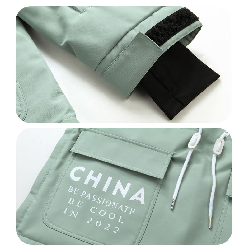 Naujas geriausias moterų slidinėjimo paltas Snieglenčių striukės Vyriški sportiniai ilgi viršutiniai drabužiai nuo vėjo nepralaidūs sportiniai kostiumai, neperšlampami šilti žieminiai drabužiai, slidinėjimo striukė