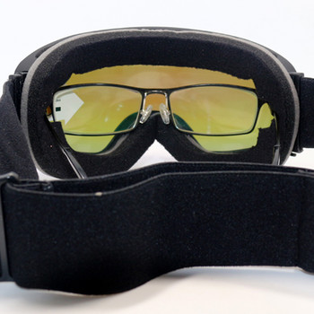 ELAX 2019 Двуслойни ски очила против мъгла Ски маска за моторни шейни Ски очила Мъже Жени Сняг Googles Сноуборд слънчеви очила
