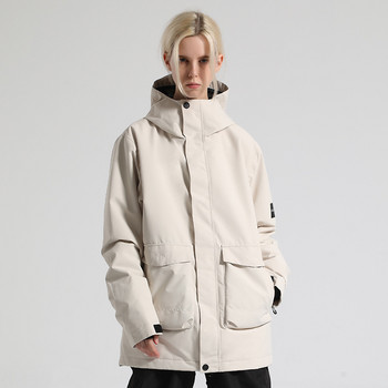 Ανδρικό παλτό σκι Χειμερινό νέο μπουφάν για σκι Θερμικό αδιάβροχο αντιανεμικό ζεστό σνόουμπορντ Ρούχα ανδρικό κοστούμι χιονιού Γυναικείο μπουφάν για σκι