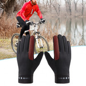 Практични термични ръкавици Водоустойчиви топли ръкавици за колоездене с пълна подплата на пръстите Удобни ръкавици за открито