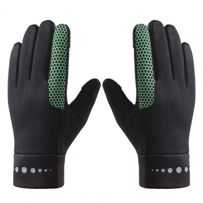 Практични термични ръкавици Водоустойчиви топли ръкавици за колоездене с пълна подплата на пръстите Удобни ръкавици за открито