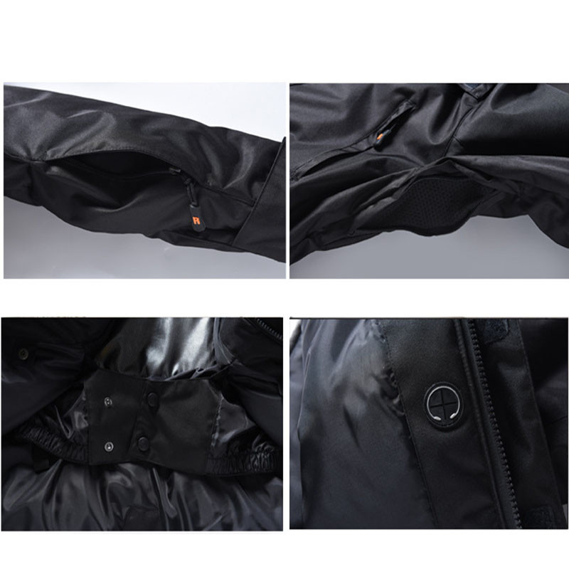 Nauja slidinėjimo striukė Vyriški šilti moteriški slidinėjimo rūbai Viršutinė nuo vėjo nepraleidžianti žiemos moterų slidinėjimo striukė Neperšlampama slidinėjimo rinkiniai Sniego paltai