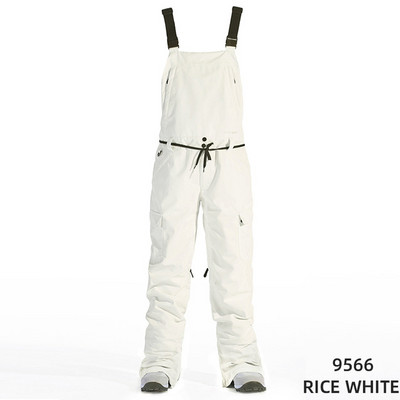 Vyrai Moteriški Lauke Aukštos kokybės Slidinėjimo Kelnės Neperpučiamos Neperšlampamos Poros Sniego kelnės Žieminės slidinėjimo Slidinėjimo kelnės su dirželiu kombinezonas