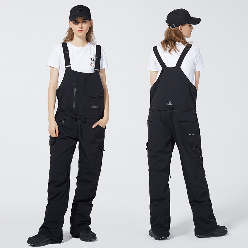 Vyrai Moteriški Lauke Aukštos kokybės Slidinėjimo Kelnės Neperpučiamos Neperšlampamos Poros Sniego kelnės Žieminės slidinėjimo Slidinėjimo kelnės su dirželiu kombinezonas