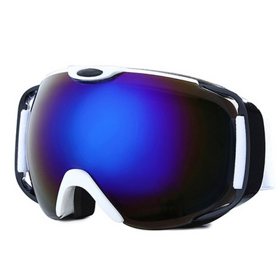 Unisex vėjui atsparūs UV400 slidinėjimo akiniai dvigubi lęšiai nuo rasojimo snieglenčių snieglenčių akiniai sportiniai kvėpuojantys čiuožimo slidinėjimo akiniai