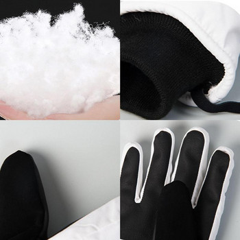Αντιανεμικά θερμικά χειμωνιάτικα γάντια μαλακά και άνετα γάντια αφής για κρύο καιρό Γάντια σκι για σκι ανθεκτικά στη χρήση