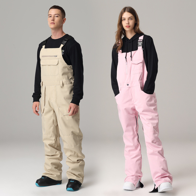 Sniego kelnės Moteriški slidinėjimo kombinezonai Vyrai Moteriškos slidinėjimo kelnės Kombinezonai Žieminiai Lauko Sportas Neperšlampami Neperšlampami Slidinėjimo snieglenčių drabužiai