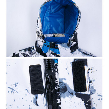 Водоустойчиви мъжки палта за сноуборд Ски Планински спорт Мъжко яке за сняг Топли зимни мъжки връхни дрехи Ветроустойчиви анцузи за колоездене Дрехи