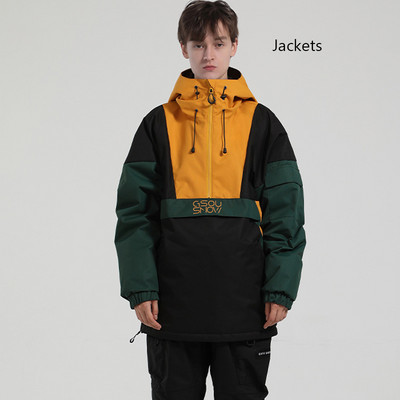 Žieminiai kelnaitės Naujos slidinėjimo striukės Megztinis Moteriški Vyriški Lauko Snieglenčių Striukės Drabužiai Šilti Slidinėjimo Kostiumai Neperšlampami ir vandeniui atsparūs paltai