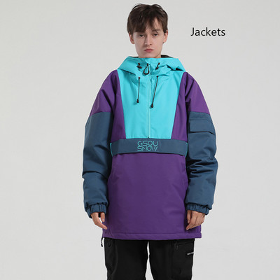 Žieminiai kelnaitės Naujos slidinėjimo striukės Megztinis Moteriški Vyriški Lauko Snieglenčių Striukės Drabužiai Šilti Slidinėjimo Kostiumai Neperšlampami ir vandeniui atsparūs paltai