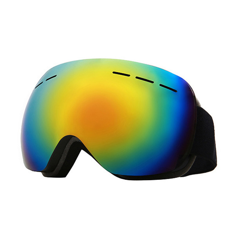 Téli páramentes síszemüveg dupla lencsés UV400 síkorcsolyaszemüveg Outdoor Sporst szélálló motorosszán snowboard szemüveg