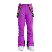 Moteriškos žiemos slidinėjimo kelnės, neperpučiamos, atsparios vandeniui, sustorėjusios šiltos sniego kelnės, slidinėjimo kostiumas su dvigule lentų juostele, slidinėjimo kelnės