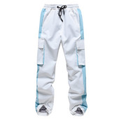 Žieminės moteriškos izoliuotos sniego kelnės Šiltos vandeniui atsparios slidinėjimo žygių kelnės lauko vėjui atsparios vilnos sportinės kelnės, 5 spalvos