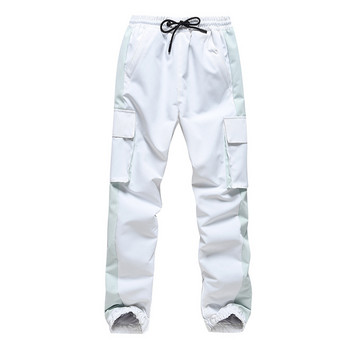 Зимни дамски изолирани панталони за сняг Топли водоустойчиви панталони за ски туризъм Външни ветроустойчиви спортни панталони от руно 5 цвята