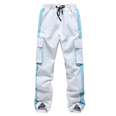 Žieminės moteriškos izoliuotos sniego kelnės Šiltos vandeniui atsparios slidinėjimo žygių kelnės lauko vėjui atsparios vilnos sportinės kelnės, 5 spalvos