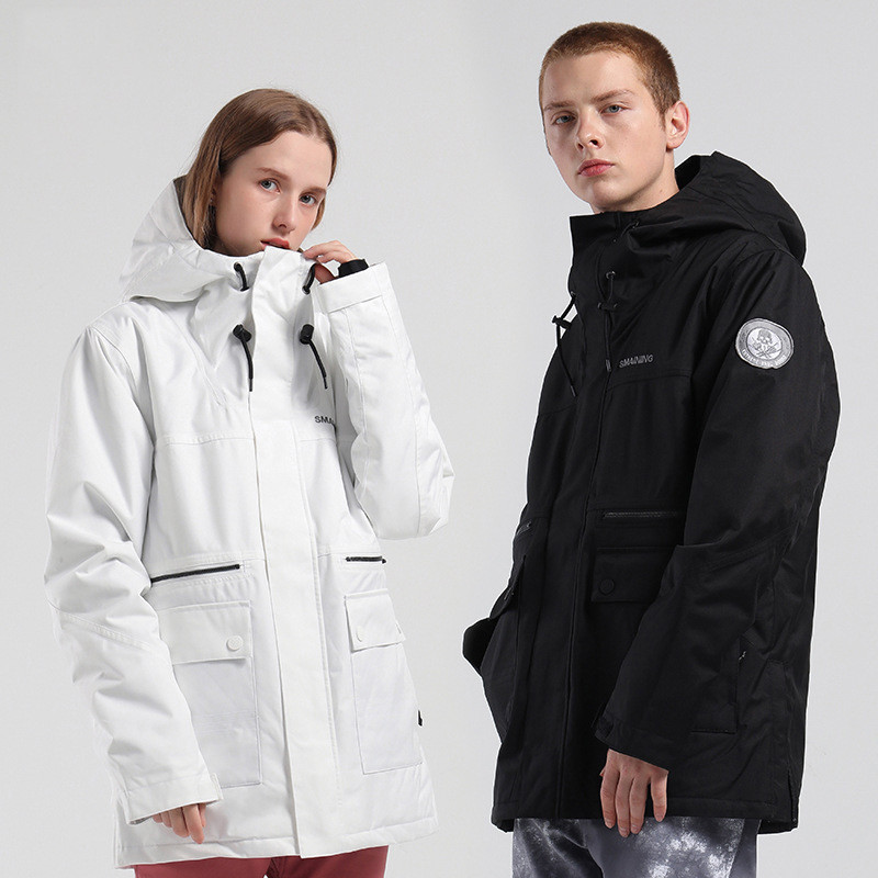 Žieminė slidinėjimo striukė Wemen snieglenčių striukė Vyriška sniego apranga Atspari vandeniui lauko slidinėjimo kombinezonai Slidinėjimo paltas nuo vėjo atsparus slidinėjimo kostiumas