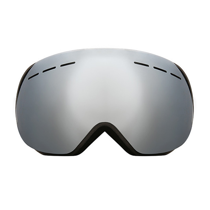 Vėjui atsparūs kvėpuojantys slidinėjimo akiniai Sferiniai plataus matymo snieglenčių slidinėjimo akiniai Žieminiai HD nerasojantys sniego motociklų akiniai