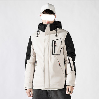 Ανδρικό παντελόνι σκι 2022 Χειμερινή στολή για σκι Αντιανεμικό χοντρό ζεστό παλτό Εξωτερικό αντιανεμικό ζεστό ανδρικό μπουφάν Snowboarding παντελόνι για σκι
