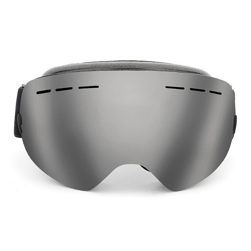 Dvigubi lęšiai nerasojantys slidinėjimo akiniai Sferiniai plataus matymo čiuožimo akiniai, atsparūs vėjui UV400 snieglenčių sniego motociklų akiniai