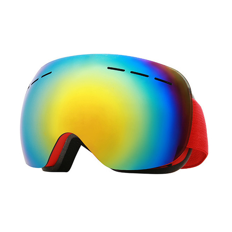 Professzionális síszemüvegek dupla lencsés páramentes síelés snowboard szemüvegek téli sportokhoz UV védelem korcsolyázás motorosszán szemüvegek