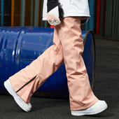 Naujos vyriškos ir moteriškos snieglenčių kelnės Madingos rožinės poros dėvėjimo vandeniui atsparios izoliacijos dėvėjimui atsparios žiemos lauko slidinėjimo kelnės