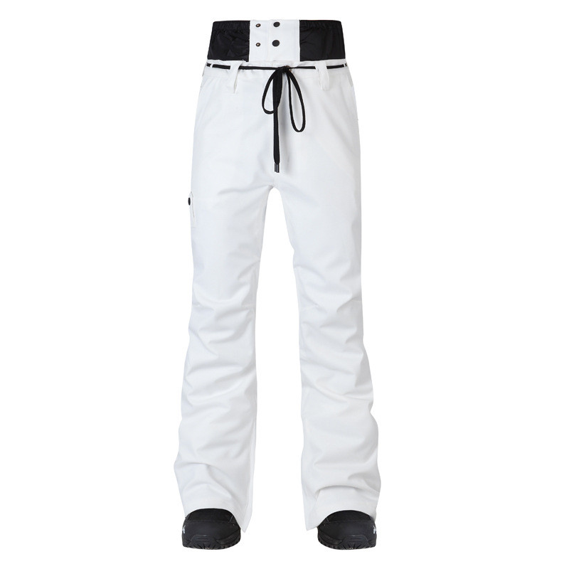 Naujos vyriškos ir moteriškos snieglenčių kelnės Madingos rožinės poros dėvėjimo vandeniui atsparios izoliacijos dėvėjimui atsparios žiemos lauko slidinėjimo kelnės