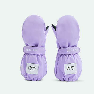 Vaikiškos slidinėjimo pirštinės, 2022 m., žiema, naujos, šiltos, vandeniui atsparios kūdikių kumštinės pirštinės, mergaitėms skirtos slidinėjimo pirštinės, skirtos kalnams mažiems vaikams, vaikams