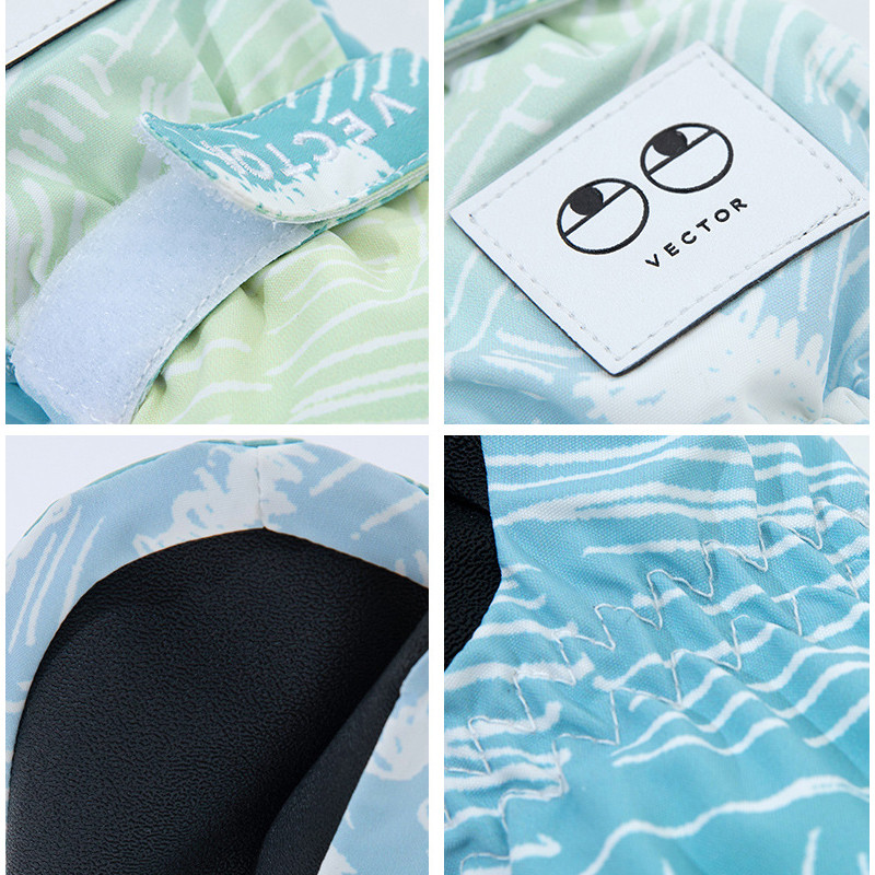 Vaikiškos slidinėjimo pirštinės, 2022 m., žiema, naujos, šiltos, vandeniui atsparios kūdikių kumštinės pirštinės, mergaitėms skirtos slidinėjimo pirštinės, skirtos kalnams mažiems vaikams, vaikams