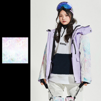 Nauja slidinėjimo striukė Šilta, vandeniui atspari sniego paltai, vėjui atsparūs slidinėjimo drabužiai moterims, snieglenčių sportas, lauko slidinėjimo striukė, gobtuvas žygiams, kombinezonai