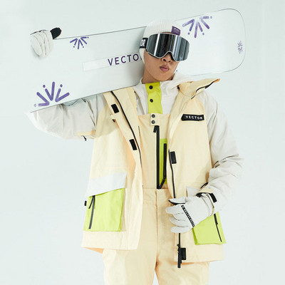 Nauja slidinėjimo striukė Šilta, vandeniui atspari sniego paltai, vėjui atsparūs slidinėjimo drabužiai moterims, snieglenčių sportas, lauko slidinėjimo striukė, gobtuvas žygiams, kombinezonai