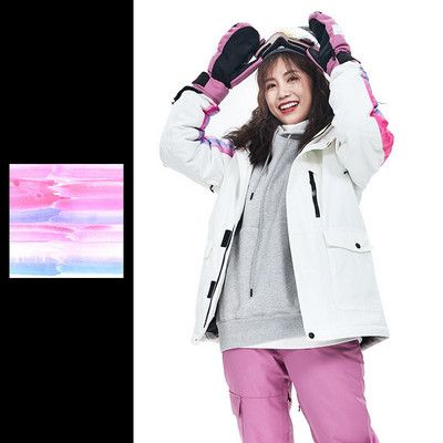Nauja slidinėjimo striukė Šilta, vandeniui atspari sniego paltai, vėjui atsparūs slidinėjimo drabužiai moterims, snieglenčių sportas, lauko slidinėjimo striukė, gobtuvas žygiams, kombinezonai