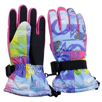 Ски ръкавици Ръкавици за сноуборд Ултралеки водоустойчиви зимни Sonw Топли поларени ръкавици за каране на моторни шейни за мотоциклети